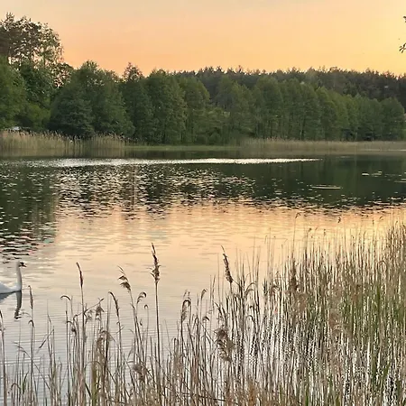 Dom Letniskowy Julka Z Kominkiem, łódka, Rowery - Jezioro Gim - Park Bartbo * Teerau