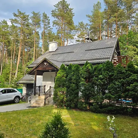 Dom Letniskowy Julka Z Kominkiem, Lodka, Rowery - Jezioro Gim - Park Bartbo
